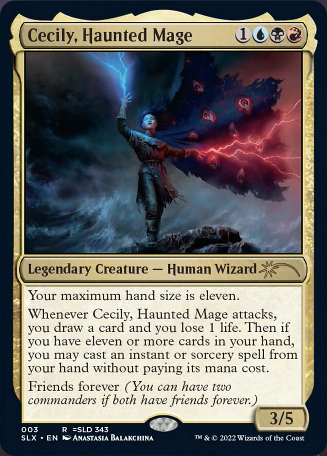 Cecily, Haunted Mage [Secret Lair: Universes Within] | Play N Trade Winnipeg