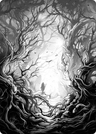 Forest 1 Art Card [Innistrad: Midnight Hunt Art Series] | Play N Trade Winnipeg