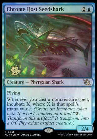 Chrome Host Seedshark [March of the Machine Prerelease Promos] | Play N Trade Winnipeg