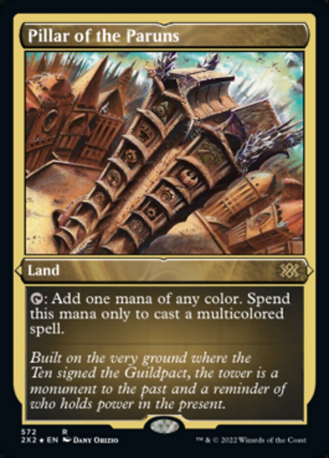 Pillar of the Paruns (Foil Etched) [Double Masters 2022] | Play N Trade Winnipeg