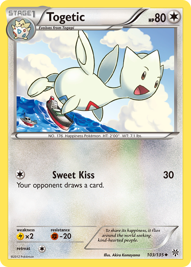 Togetic (103/135) [Black & White: Plasma Storm] | Play N Trade Winnipeg