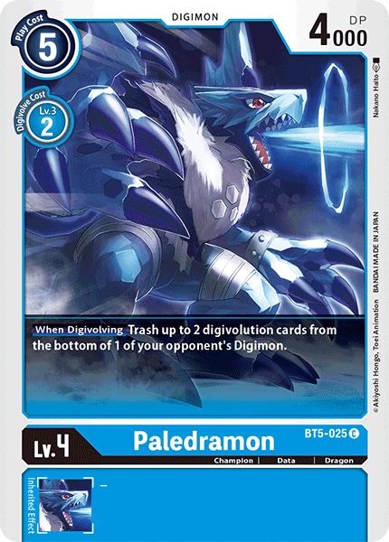 PaleDramon [BT5-025] [Battle of Omni] | Play N Trade Winnipeg