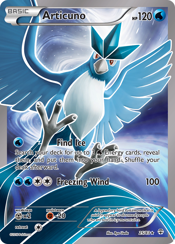 Articuno (25/83) [XY: Generations] | Play N Trade Winnipeg