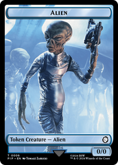 Radiation // Alien Double-Sided Token [Fallout Tokens] | Play N Trade Winnipeg