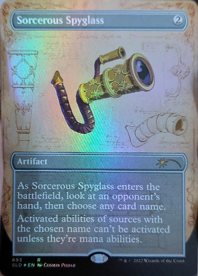 Sorcerous Spyglass (Blueprint) [Secret Lair Drop Promos] | Play N Trade Winnipeg