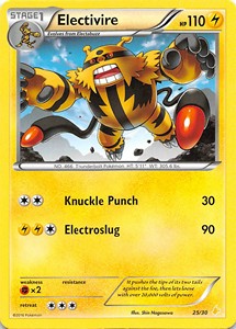 Electivire (25/30) [XY: Trainer Kit 3 - Pikachu Libre] | Play N Trade Winnipeg