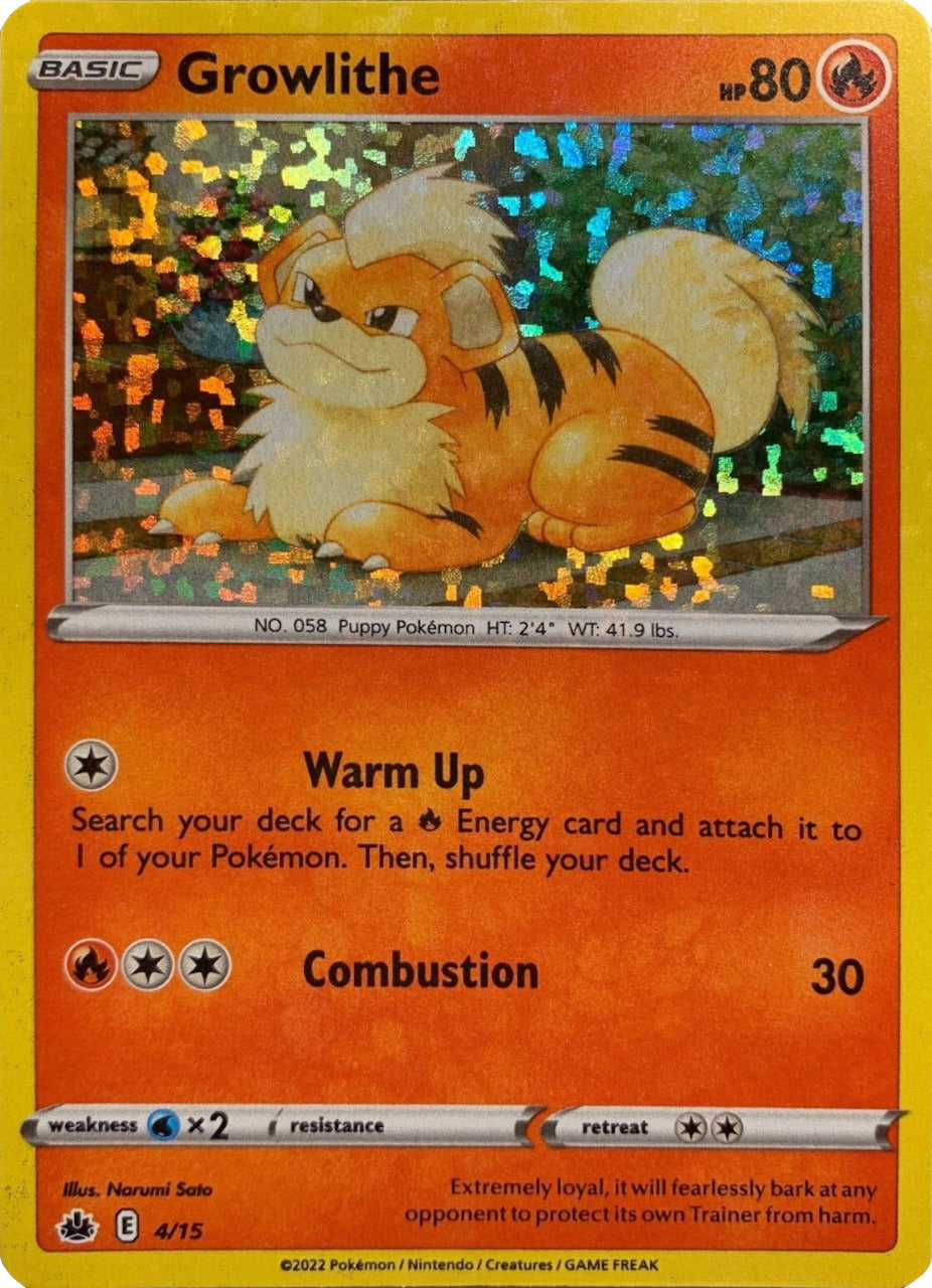 Growlithe (4/15) [McDonald's Promos: Match Battle] | Play N Trade Winnipeg