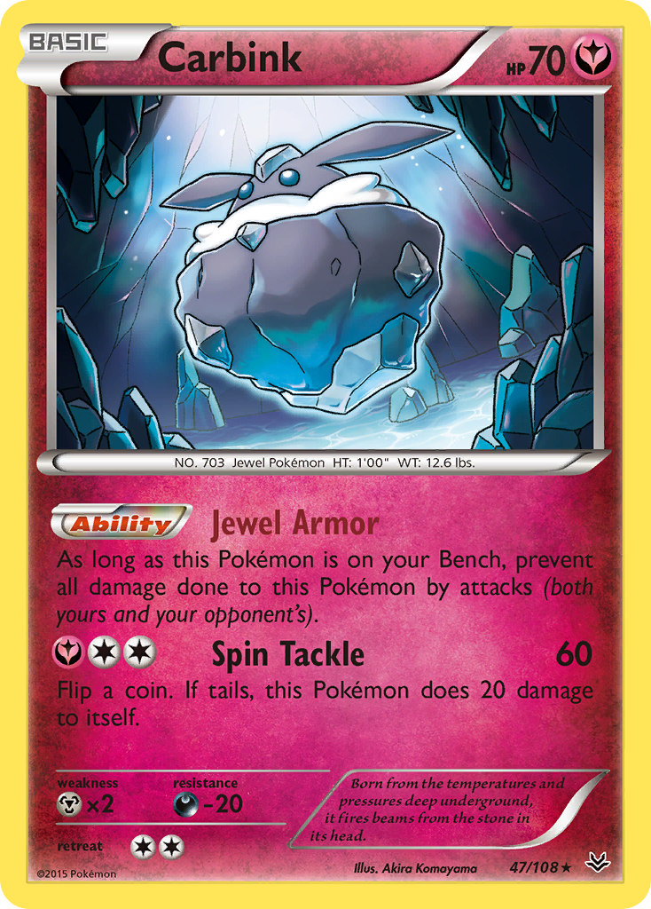 Carbink (47/108) [XY: Roaring Skies] | Play N Trade Winnipeg