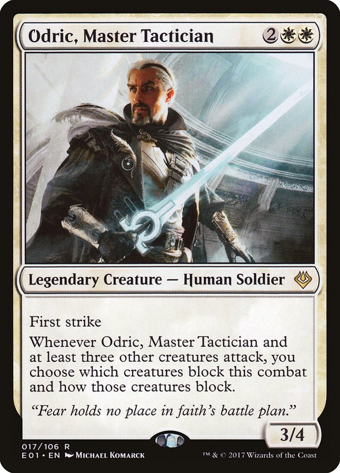 Odric, Master Tactician [Archenemy: Nicol Bolas] | Play N Trade Winnipeg