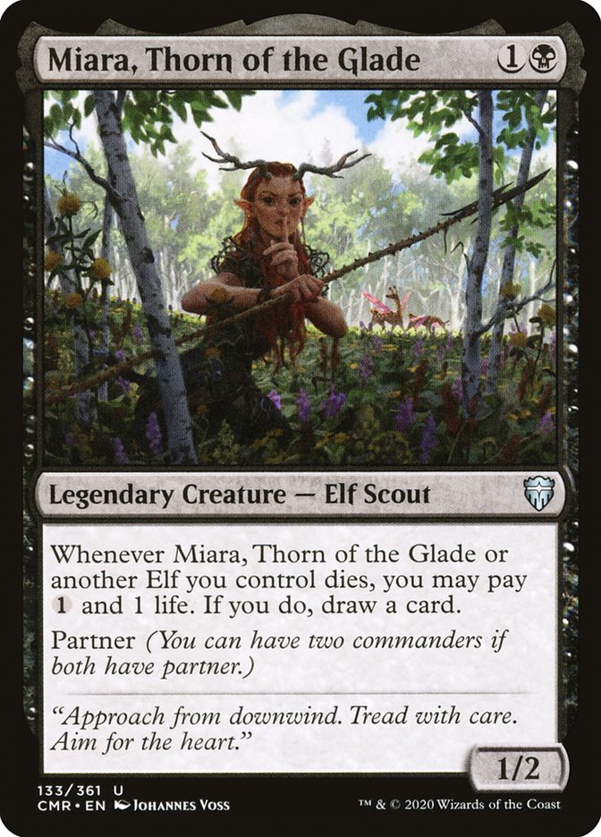 Miara, Thorn of the Glade [Commander Legends] | Play N Trade Winnipeg