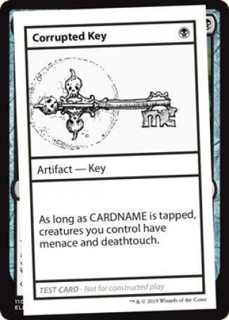 Corrupted Key (2021 Edition) [Mystery Booster Playtest Cards] | Play N Trade Winnipeg