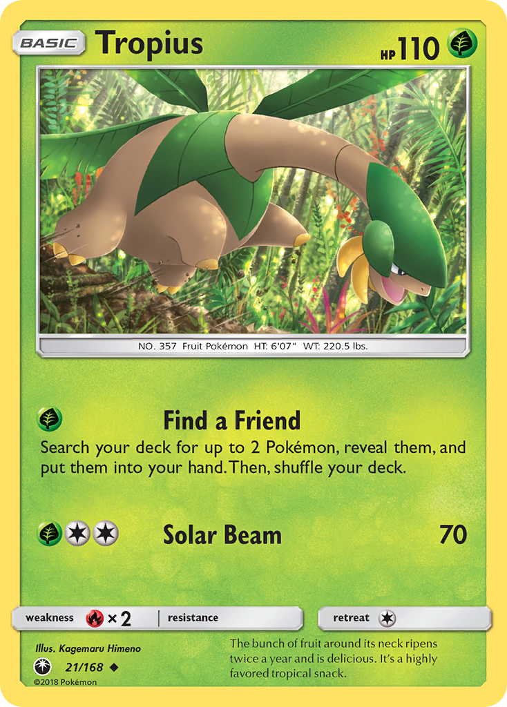 Tropius (21/168) [Sun & Moon: Celestial Storm] | Play N Trade Winnipeg