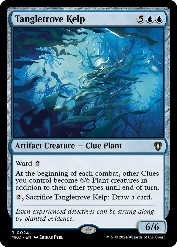 Tangletrove Kelp [Murders at Karlov Manor Commander] | Play N Trade Winnipeg