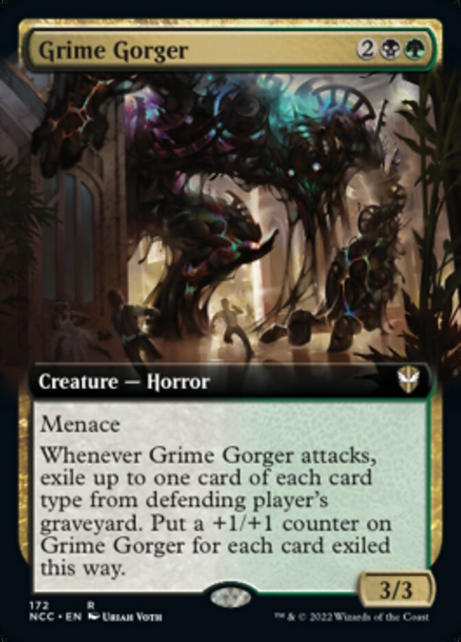 Grime Gorger (Extended Art) [Streets of New Capenna Commander] | Play N Trade Winnipeg