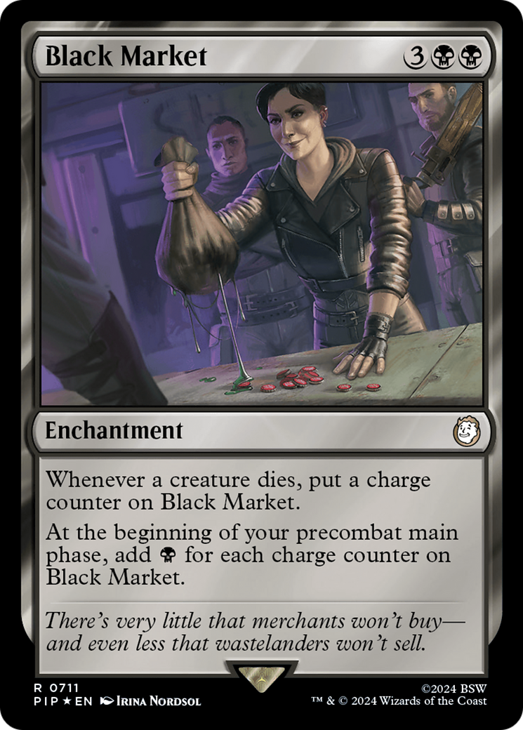 Black Market (Surge Foil) [Fallout] | Play N Trade Winnipeg