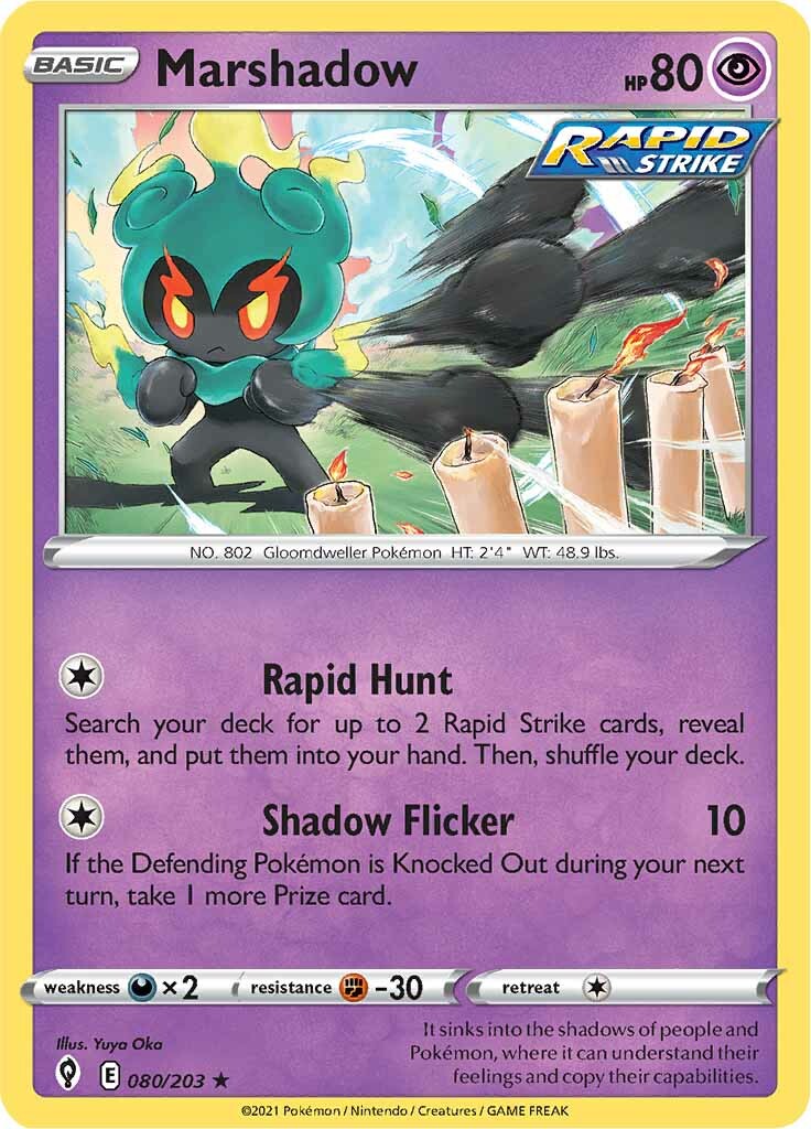 Marshadow (080/203) [Sword & Shield: Evolving Skies] | Play N Trade Winnipeg