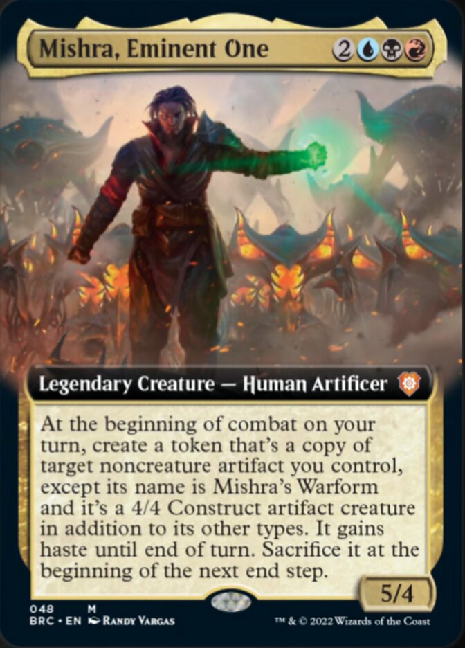 Mishra, Eminent One (Extended Art) [The Brothers' War Commander] | Play N Trade Winnipeg