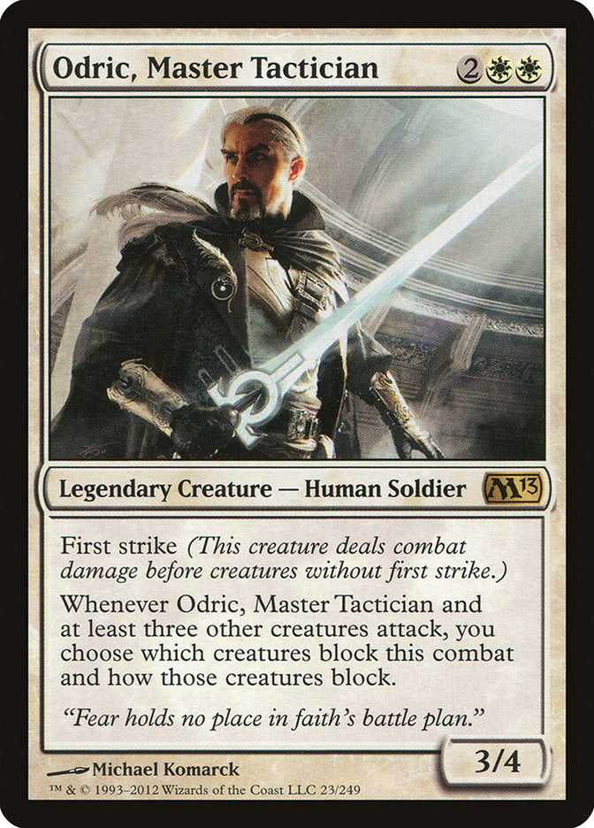 Odric, Master Tactician [Magic 2013] | Play N Trade Winnipeg