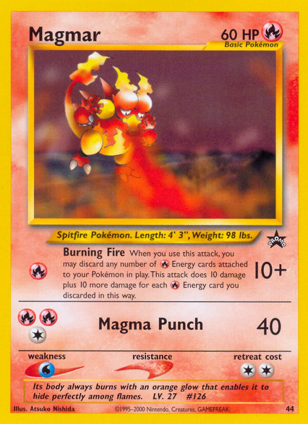 Magmar (44) [Wizards of the Coast: Black Star Promos] | Play N Trade Winnipeg