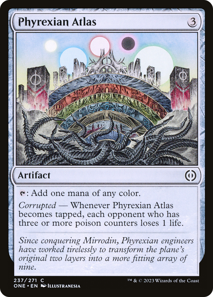 Phyrexian Atlas [Phyrexia: All Will Be One] | Play N Trade Winnipeg