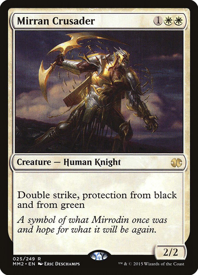 Mirran Crusader [Modern Masters 2015] | Play N Trade Winnipeg