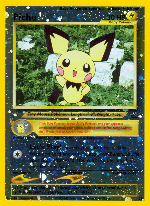 Pichu (35) [Wizards of the Coast: Black Star Promos] | Play N Trade Winnipeg