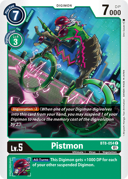 Pistmon [BT8-054] [New Awakening] | Play N Trade Winnipeg