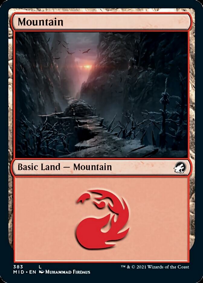 Mountain (383) [Innistrad: Midnight Hunt] | Play N Trade Winnipeg