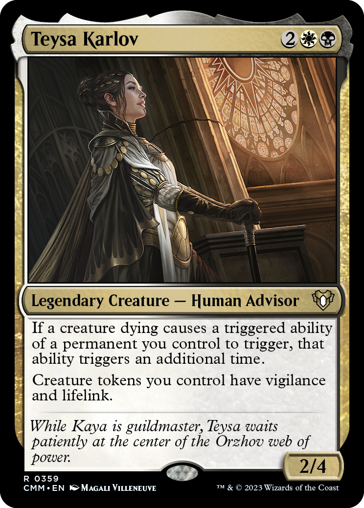 Teysa Karlov [Commander Masters] | Play N Trade Winnipeg