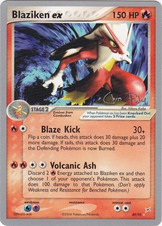 Blaziken ex (89/95) (Blaziken Tech - Chris Fulop) [World Championships 2004] | Play N Trade Winnipeg