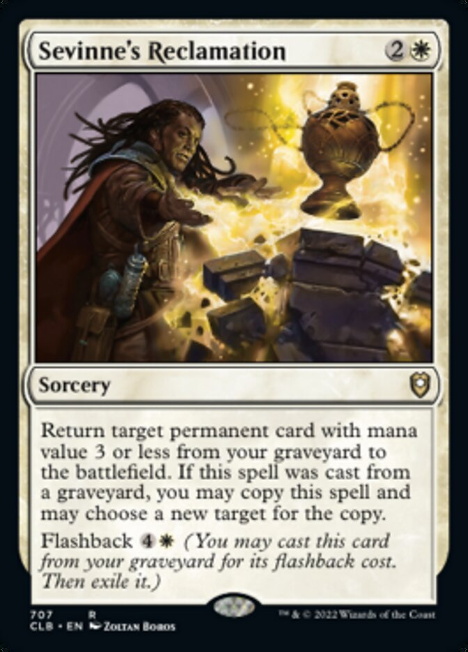 Sevinne's Reclamation [Commander Legends: Battle for Baldur's Gate] | Play N Trade Winnipeg