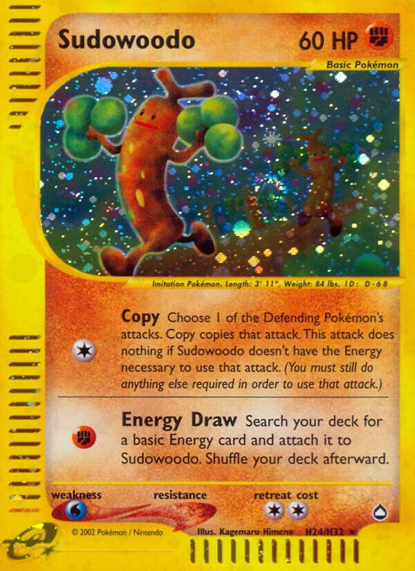 Sudowoodo (H24/H32) [Aquapolis] | Play N Trade Winnipeg