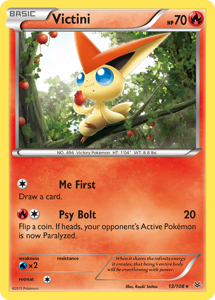 Victini (13/108) [XY: Roaring Skies] | Play N Trade Winnipeg