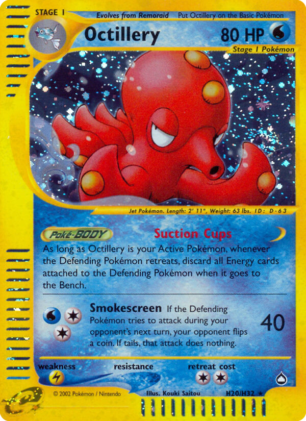 Octillery (H20/H32) [Aquapolis] | Play N Trade Winnipeg