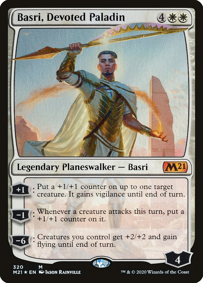 Basri, Devoted Paladin [Core Set 2021] | Play N Trade Winnipeg