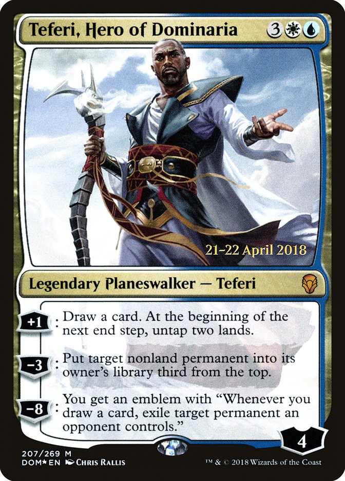 Teferi, Hero of Dominaria  [Dominaria Prerelease Promos] | Play N Trade Winnipeg