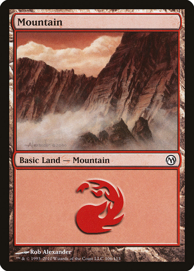 Mountain (106) [Duels of the Planeswalkers] | Play N Trade Winnipeg