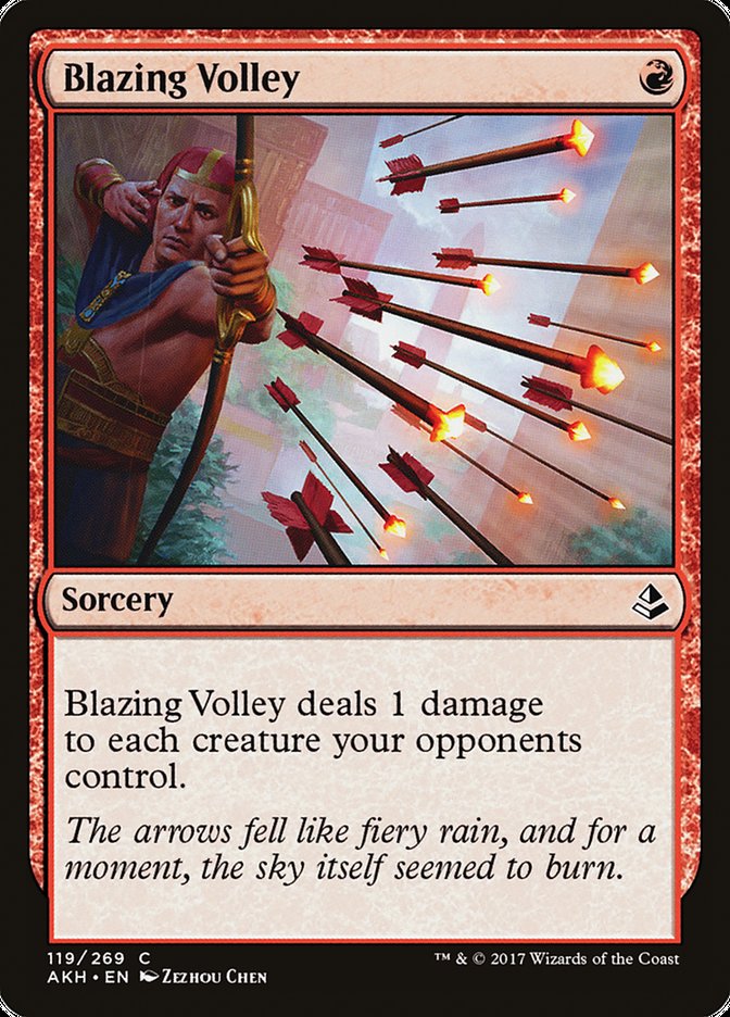 Blazing Volley [Amonkhet] | Play N Trade Winnipeg