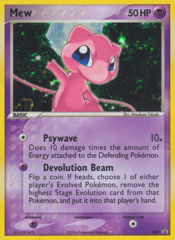 Mew (040) [Nintendo: Black Star Promos] | Play N Trade Winnipeg