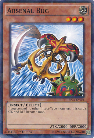 Arsenal Bug [BP03-EN004] Shatterfoil Rare | Play N Trade Winnipeg