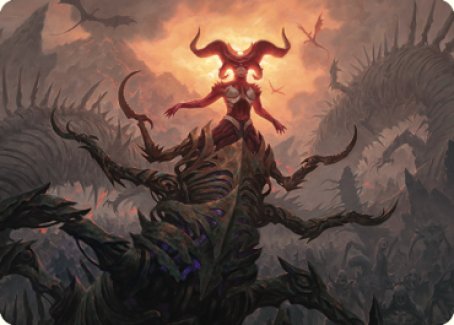 Sheoldred, the Apocalypse Art Card [Dominaria United Art Series] | Play N Trade Winnipeg
