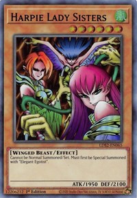 Harpie Lady Sisters (Purple) [LDS2-EN065] Ultra Rare | Play N Trade Winnipeg