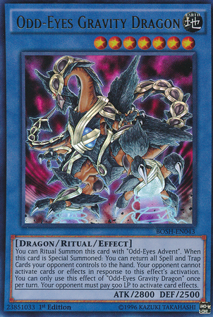 Odd-Eyes Gravity Dragon [BOSH-EN043] Ultra Rare | Play N Trade Winnipeg