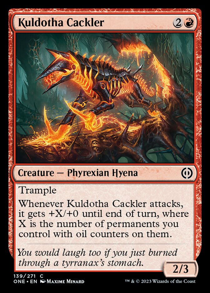 Kuldotha Cackler [Phyrexia: All Will Be One] | Play N Trade Winnipeg