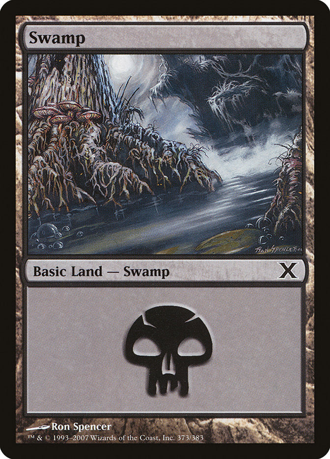 Swamp (373) [Tenth Edition] | Play N Trade Winnipeg