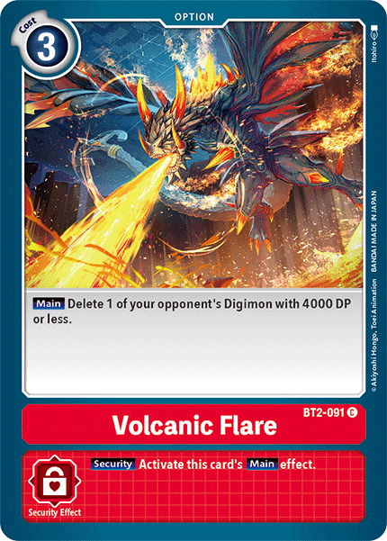 Volcanic Flare [BT2-091] [Release Special Booster Ver.1.5] | Play N Trade Winnipeg