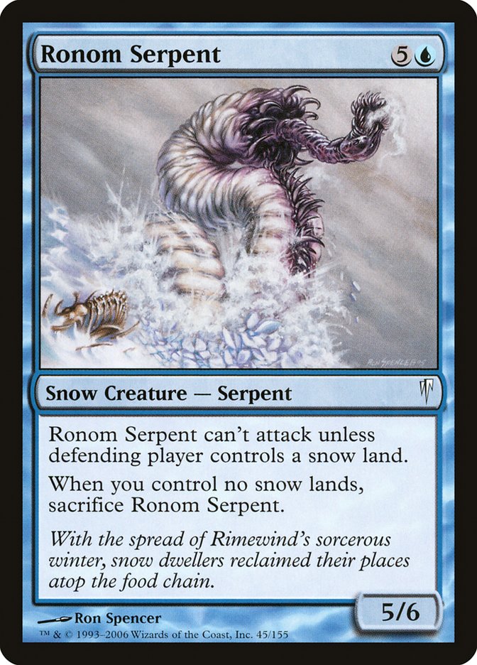 Ronom Serpent [Coldsnap] | Play N Trade Winnipeg