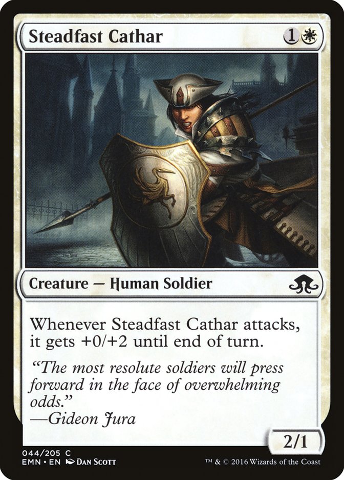 Steadfast Cathar [Eldritch Moon] | Play N Trade Winnipeg