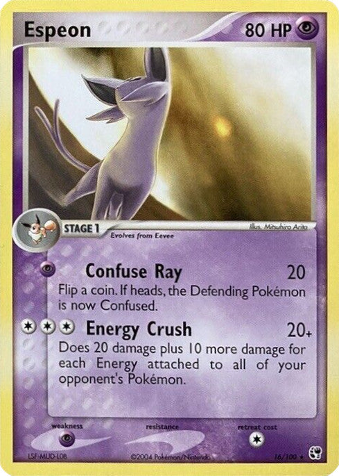 Espeon (16/100) [EX: Battle Stadium] | Play N Trade Winnipeg