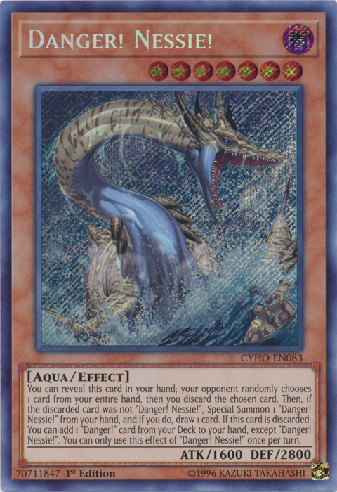 Danger! Nessie! [CYHO-EN083] Secret Rare | Play N Trade Winnipeg